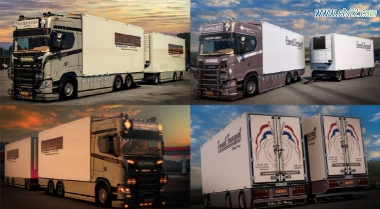【付费模组泄露搬运】斯堪尼亚 NG S580 V8 Thermo Line Tandem + 拖车 v2.0 1.54