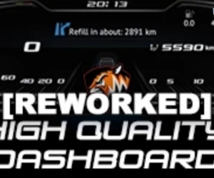 高质量仪表板 – DAF 2021 XG & XG+ 盲点更新 v2.6.3 1.51