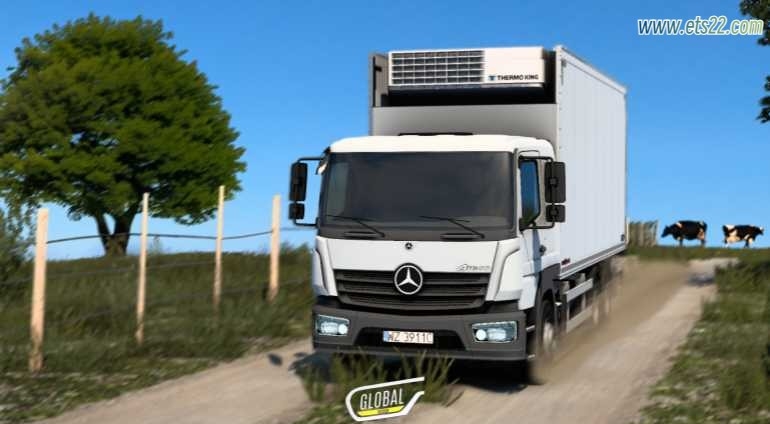 【付费模组泄露搬运】梅赛德斯奔驰 Atego MP1 包 v1.2 1.54