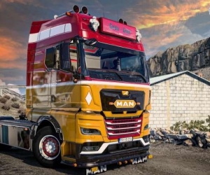 【付费模组泄露搬运】MAN TG3 2020 SCT Desing Truck v1.54