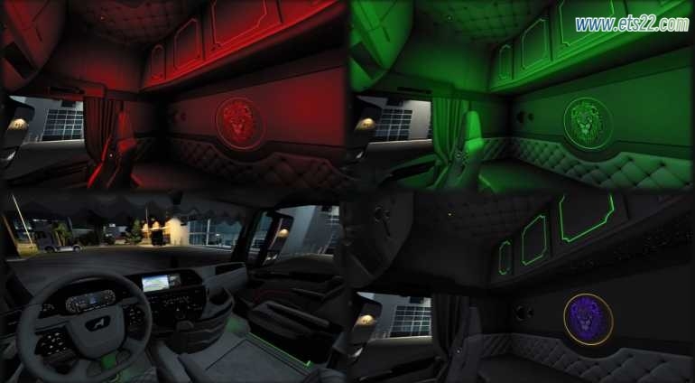 【付费模组泄露搬运】MAN TGX 2020 内饰包 v1.1 1.54