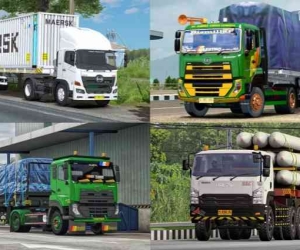 MOD TRUCK PACK INDONESIA - 8 合一卡车包 1.54