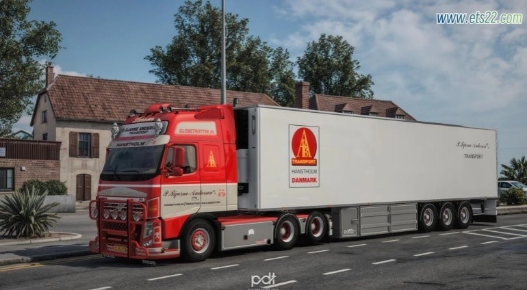 【付费泄露搬运】沃尔沃 FH3 P.Bjarne Andersen + 拖车 v6.0 1.58