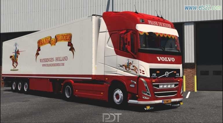 【付费模组泄露搬运】沃尔沃 FH5 Frank de Ridder + 拖车 v6.0 1.54