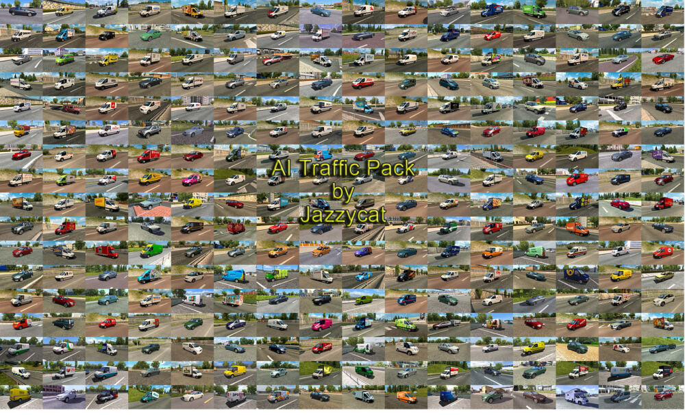  AI车辆-欧卡资源站Jazzycat 的 AI Traffic Pack v21.4.2欧卡2mod(2)