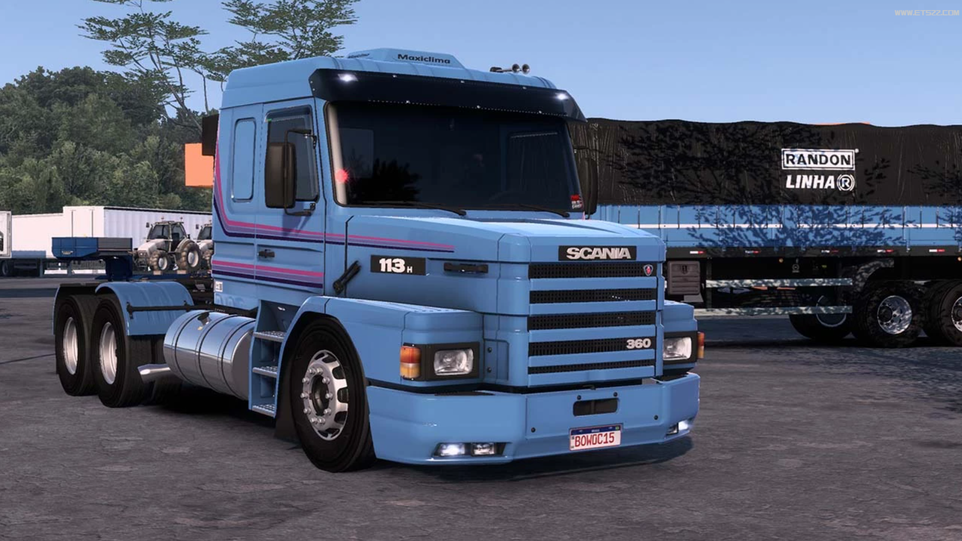 车头Mod-欧卡资源站斯堪尼亚 113H TOPLINE V2.3 1.49欧卡2mod(1)