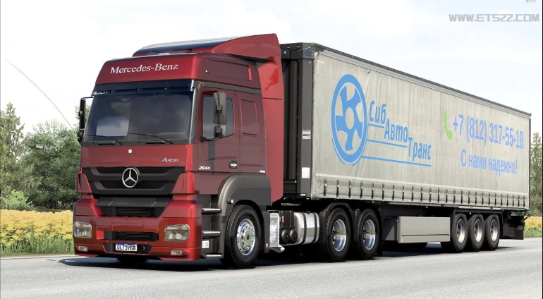 车头Mod-欧卡资源站MERCEDES-BENZ AXOR V2.5 1.49欧卡2mod(2)