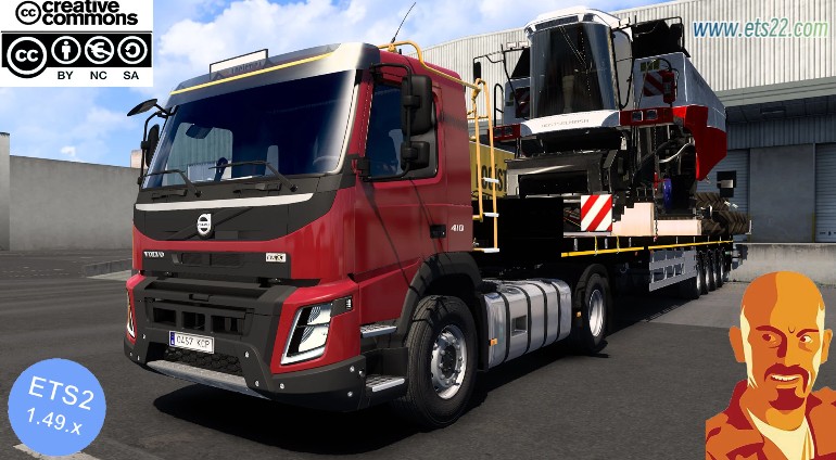 车头Mod-欧卡资源站沃尔沃FM系列和FMX系列V2.2 ETS2 1.49.x欧卡2mod(1)
