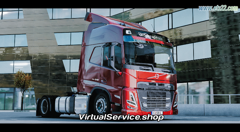「付费模组泄露搬运」-欧卡资源站【付费模组分享】Virtual Service 沃尔沃FM/FMX 2022 V1.49欧卡2mod(1)