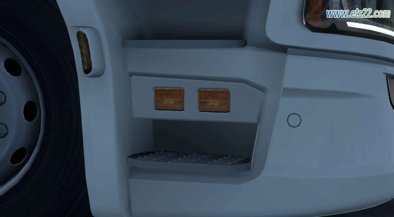 调整部件-欧卡资源站斯堪尼亚 NG SR DOORSTEPS 侧标志灯橙白 V1.0欧卡2mod(1)
