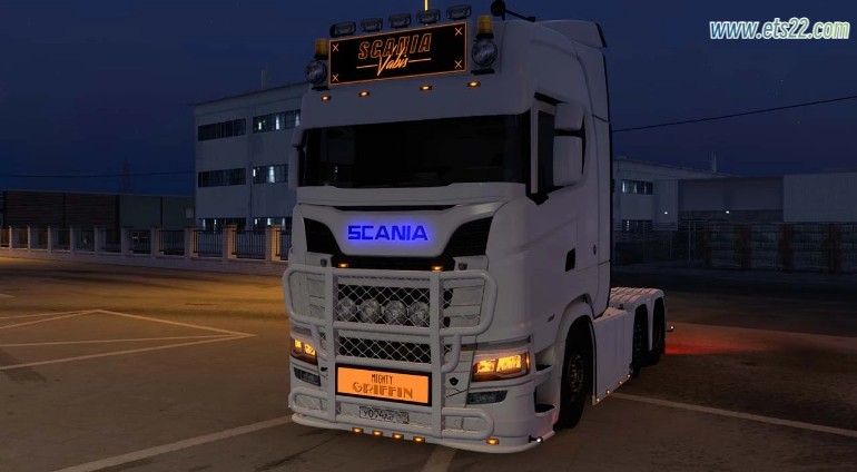 调整部件-欧卡资源站VENUS SCANIA 徽章 V1.1 1.49欧卡2mod(1)