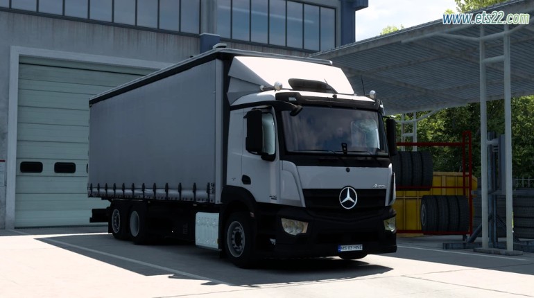 车头Mod-欧卡资源站梅赛德斯-奔驰ANTOS'12 v1.49欧卡2mod(1)