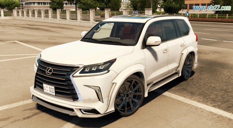 小车客车-欧卡资源站雷克萨斯 LX 570 SUPER SPORT 2021 V2.2  1.49欧卡2mod(1)