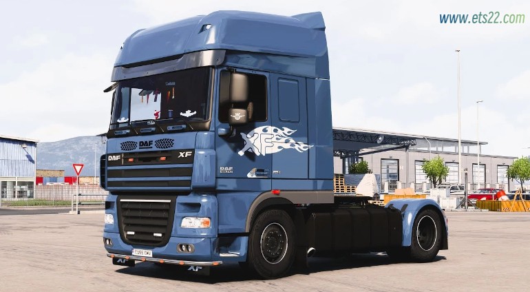 车头Mod-欧卡资源站DAF XF 105 重制 V4.1.1 1.50欧卡2mod(1)