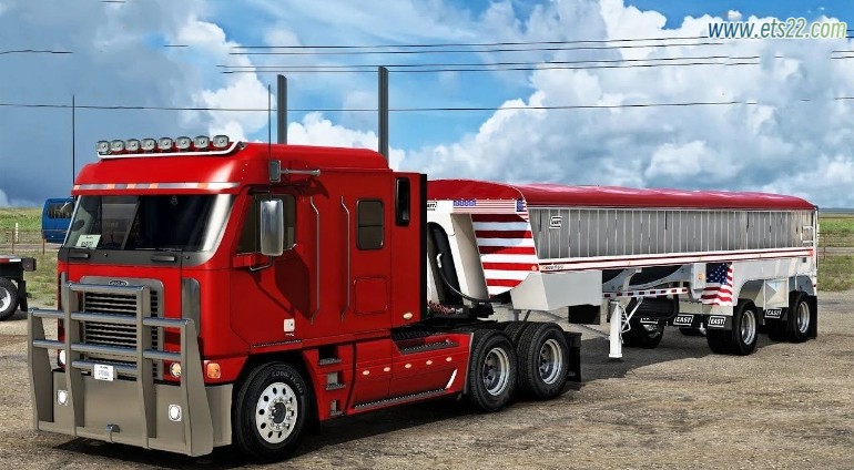 车头Mod-欧卡资源站[美卡mod]FREIGHTLINER ARGOSY 1.50欧卡2mod(1)