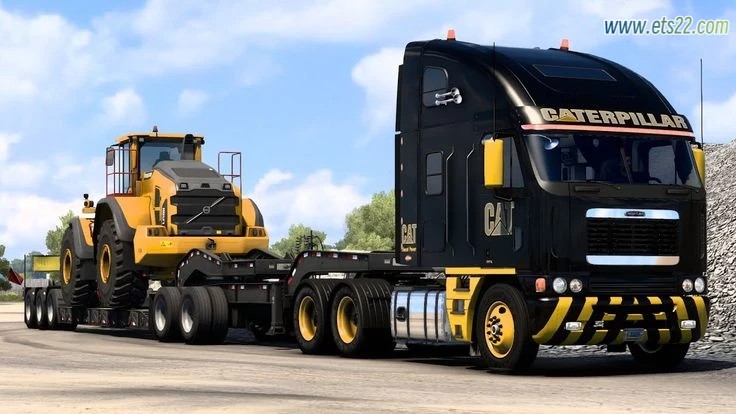 车头Mod-欧卡资源站[美卡mod]FREIGHTLINER ARGOSY 1.50欧卡2mod(3)