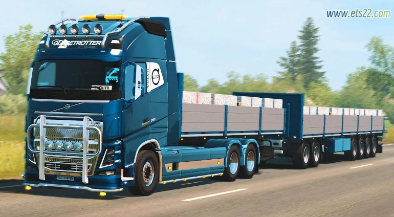 车头Mod-欧卡资源站沃尔沃FH16 2012 MEGA MOD BY RPIE v1.50欧卡2mod(1)