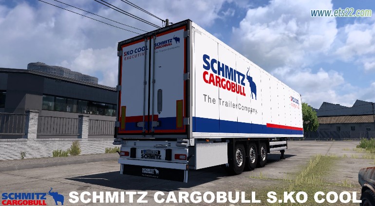 拖车Mod-欧卡资源站SCHMITZ S.KO COOL 2020 v1.50欧卡2mod(1)