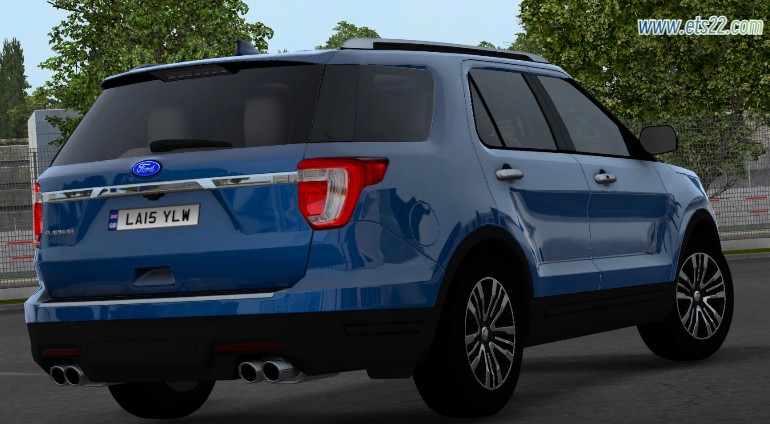 小车客车-欧卡资源站福特探险者白金版2019 v1.3 1.50欧卡2mod(2)