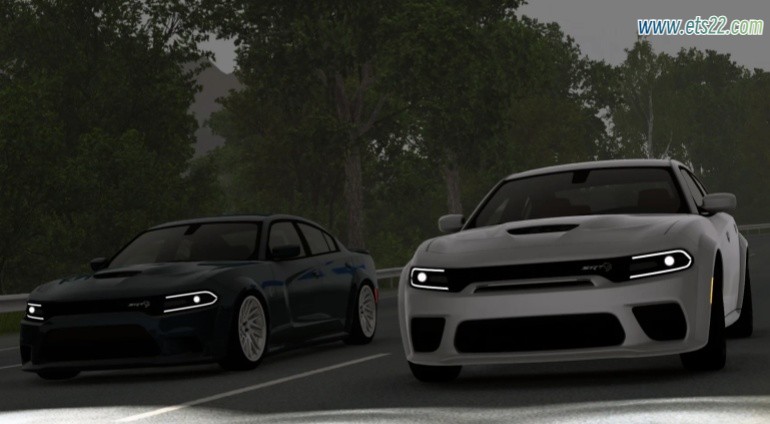 小车客车-欧卡资源站道奇 CHARGER SRT HELLCAT REDEYE WIDEBODY 2021 v1.0 1.50欧卡2mod(1)