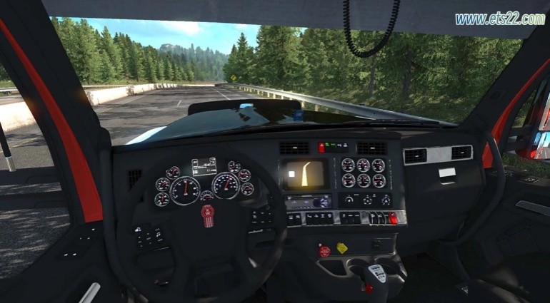 车头Mod-欧卡资源站[美卡mod] Kenworth W990 edited by Harven 1.51欧卡2mod(2)