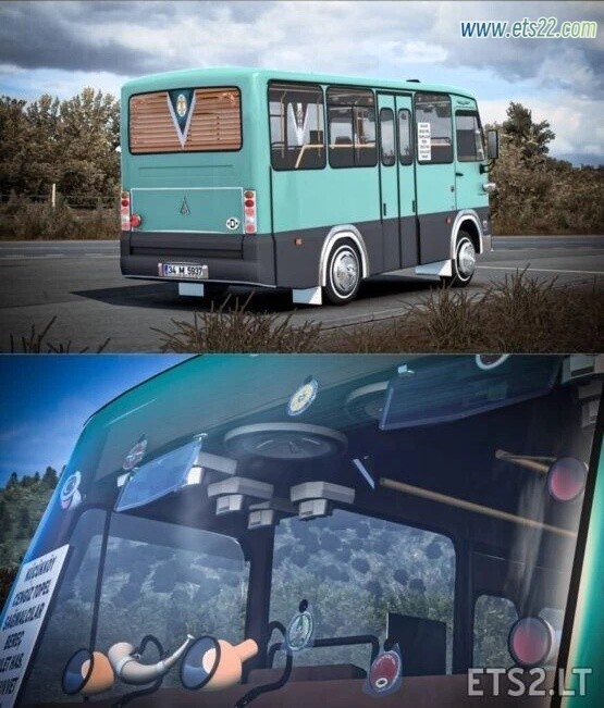 小车客车-欧卡资源站Magirus M2000 Etiket 1.51欧卡2mod(2)