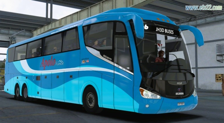 小车客车-欧卡资源站斯堪尼亚 Irizar PB 6×2 & 6×4 1.51/1.52欧卡2mod(1)