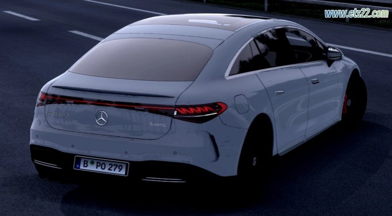 小车客车-欧卡资源站梅赛德斯-奔驰 EQS 580 2022 v2.6 1.52欧卡2mod(2)
