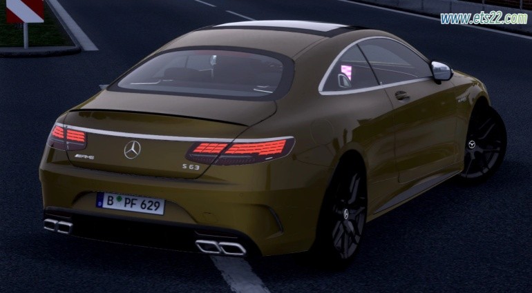 小车客车-欧卡资源站梅赛德斯-奔驰 AMG S63 双门轿跑车 2021 v2.6 1.52欧卡2mod(2)