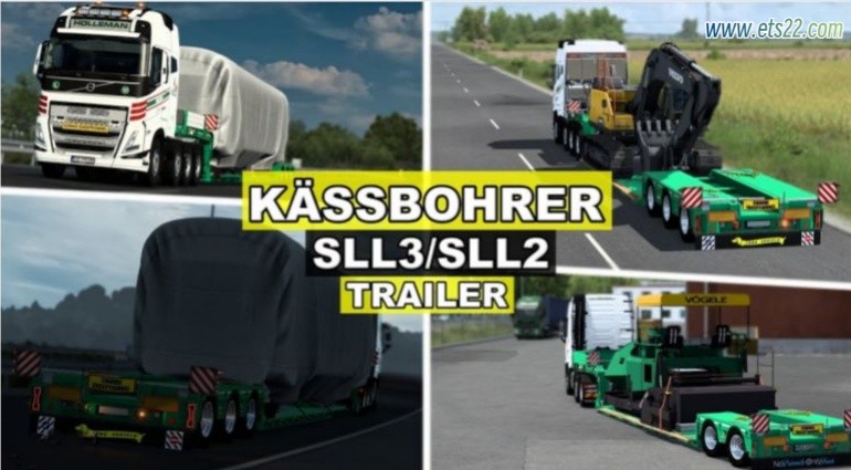 「付费模组泄露搬运」-欧卡资源站【付费模组泄露搬运】Kassbohrer SLL Pack v1.4.1 1.52欧卡2mod(1)