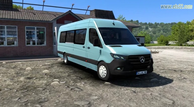 小车客车-欧卡资源站梅赛德斯-奔驰 Sprinter 2023 1.53欧卡2mod(1)