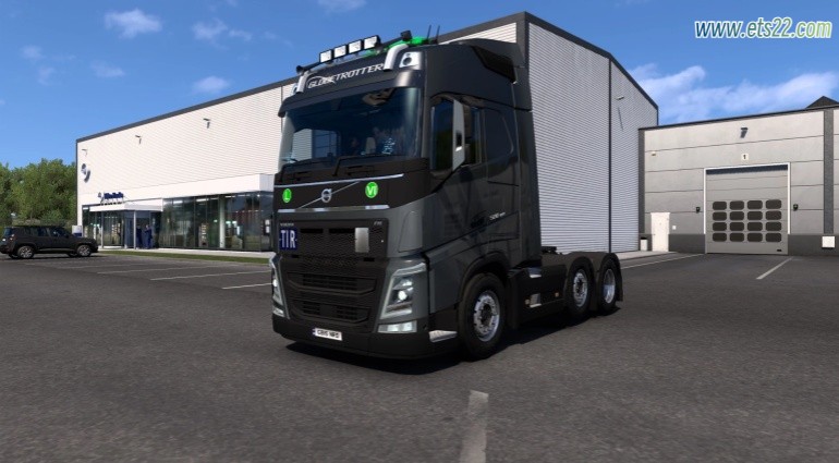 车头Mod-欧卡资源站Eugene 重新设计的沃尔沃 FH4 v3.1.53欧卡2mod(1)