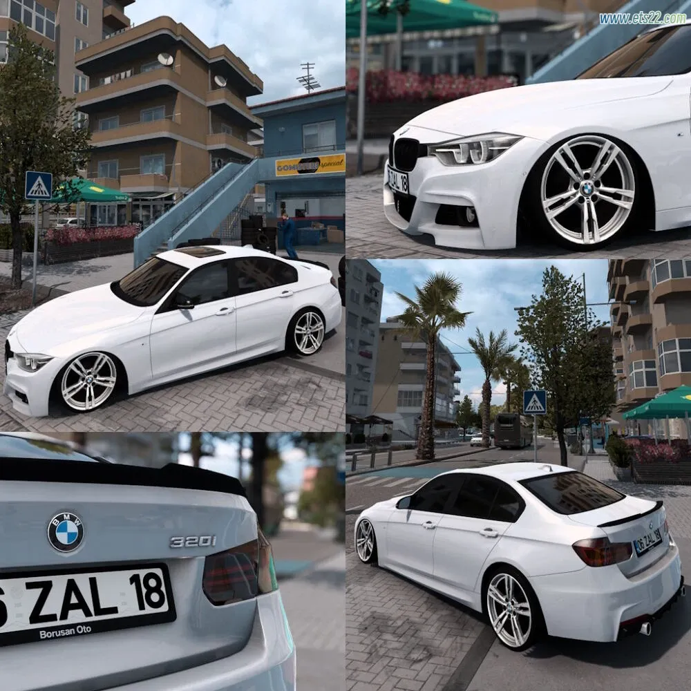 小车客车-欧卡资源站宝马 320i F30 M Sport 1.53欧卡2mod(1)