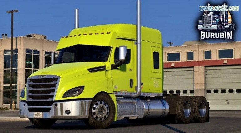 改装部件-欧卡资源站[美卡] Freightliner Cascadia零件和配件v1.3 1.54欧卡2mod(1)