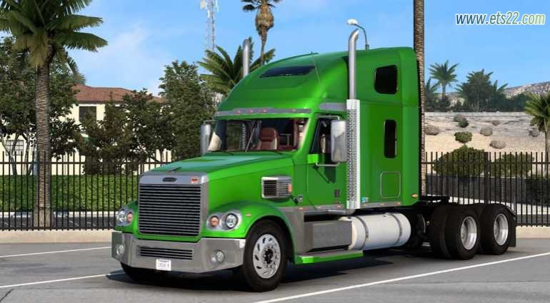 车头Mod-欧卡资源站[美卡] Freightliner 科罗纳多 v1.7.1 1.54欧卡2mod(1)
