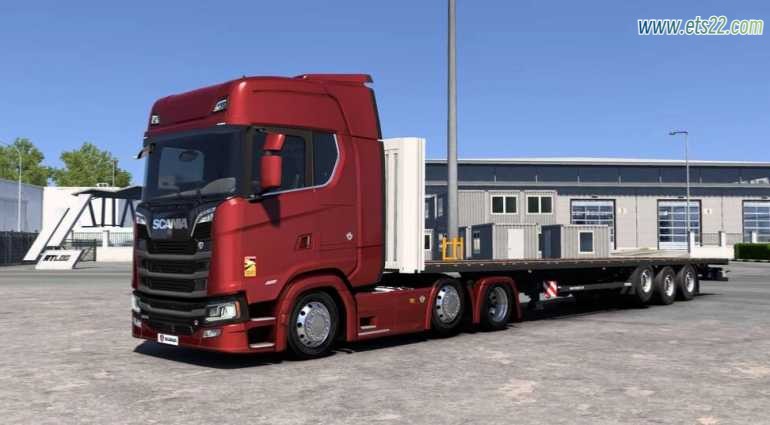 其他Mod-欧卡资源站Scania NG  Eugene Sogard3 修复版低底盘插件 v1.7 1.54欧卡2mod(1)