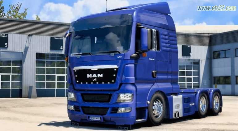 车头Mod-欧卡资源站MAN TGX 2010 by XBS v5.8.8 1.54欧卡2mod(1)