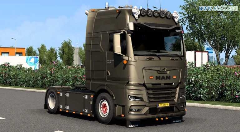 「付费模组泄露搬运」-欧卡资源站【付费模组泄露搬运】MAN 2020 GX Cab 调整部件 v2.6 1.54欧卡2mod(1)