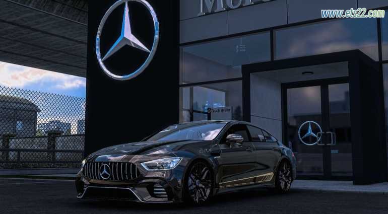 小车客车-欧卡资源站梅赛德斯-奔驰 Gt63S AMG 4 门轿跑车 v1.0 1.54欧卡2mod(1)