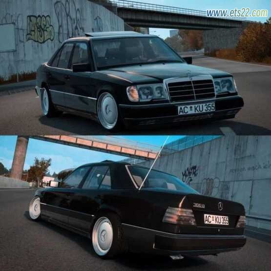 小车客车-欧卡资源站梅赛德斯-奔驰 W124 300d 1.55欧卡2mod(1)