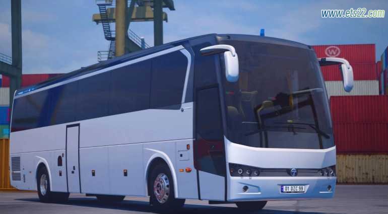 小车客车-欧卡资源站Temsa Safir II VIP 1.55欧卡2mod(1)