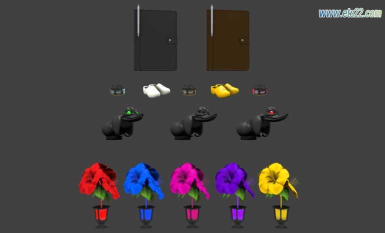 「资源站福利区」-欧卡资源站【SVIP会员专属福利】Add-On Interior Objects 1.55欧卡2mod(2)