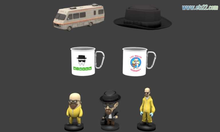 「资源站福利区」-欧卡资源站【SVIP会员专属福利】Add-On Heisenberg Objects 1.55欧卡2mod(2)