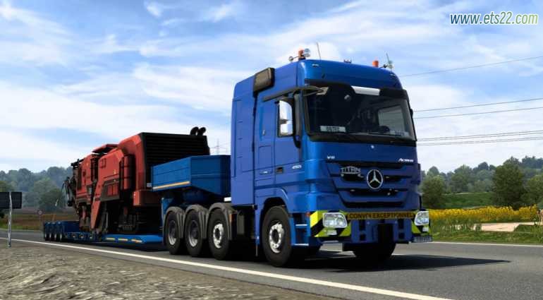 车头Mod-欧卡资源站梅赛德斯-奔驰 Actros MP3 by Dotec 1.55欧卡2mod(1)
