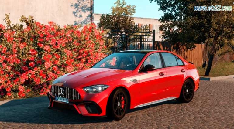 小车客车-欧卡资源站梅赛德斯-AMG C63 SE 性能 2024 v1.6 1.55欧卡2mod(1)