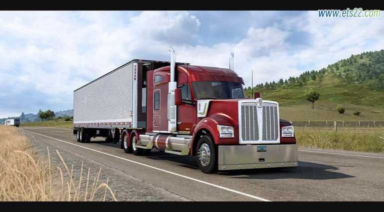 车头Mod-欧卡资源站[美卡] Kenworth W990 edited by Harven 1.55欧卡2mod(1)
