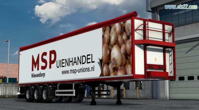 拖车Mod-欧卡资源站Kolibri Belttrailer 拖车 v1.5 1.55欧卡2mod(1)