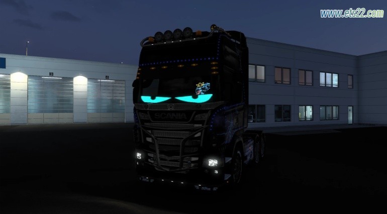 其他Mod-欧卡资源站AW LED 面板 v1.1 1.57欧卡2mod(1)