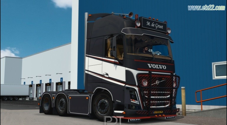 「付费模组泄露搬运」-欧卡资源站【付费泄露搬运】沃尔沃 FH4 “M.de Groot” v14.0 1.57欧卡2mod(1)